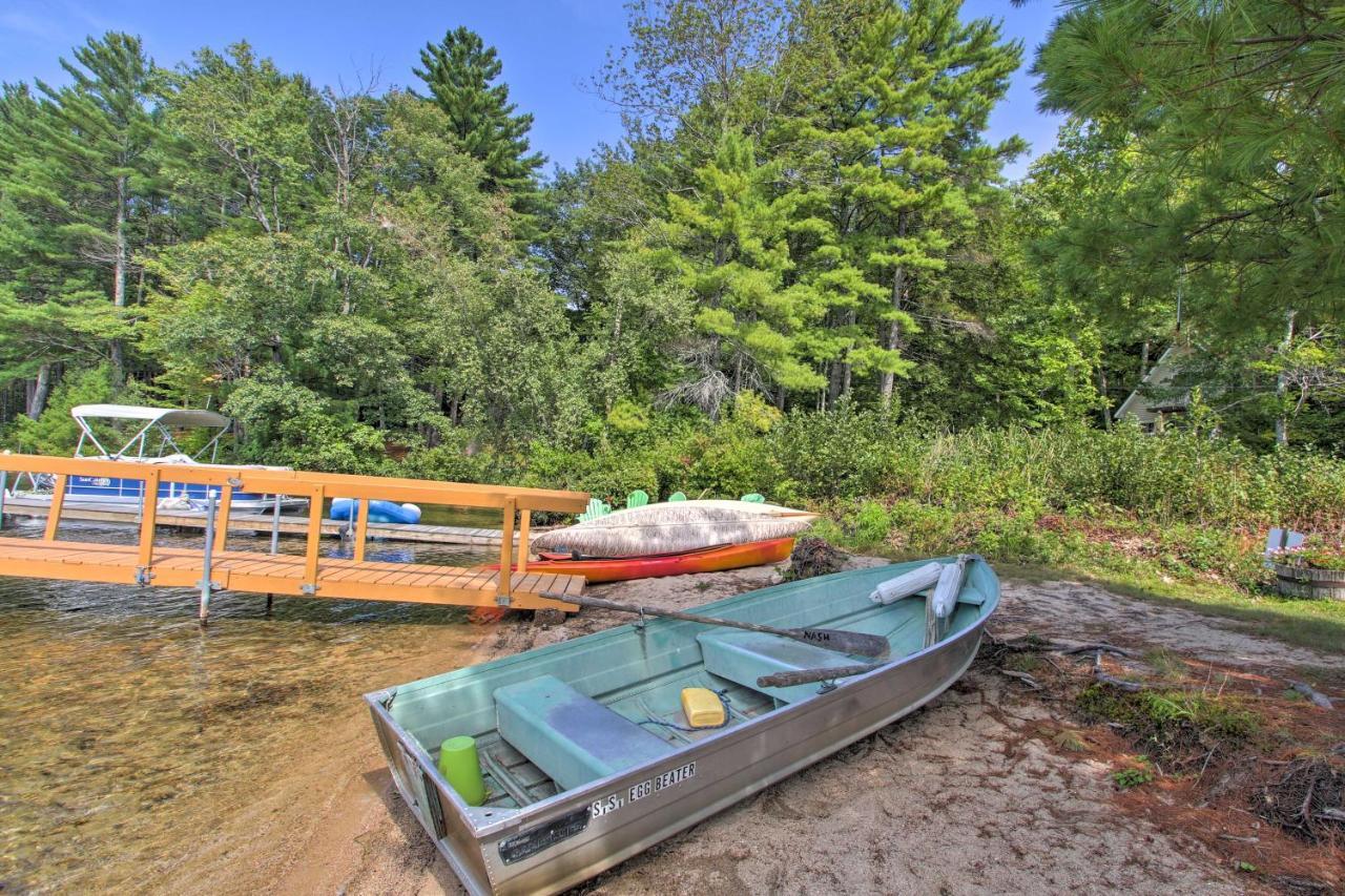 Family Cabin With Beach Access On Panther Pond Raymond Ngoại thất bức ảnh
